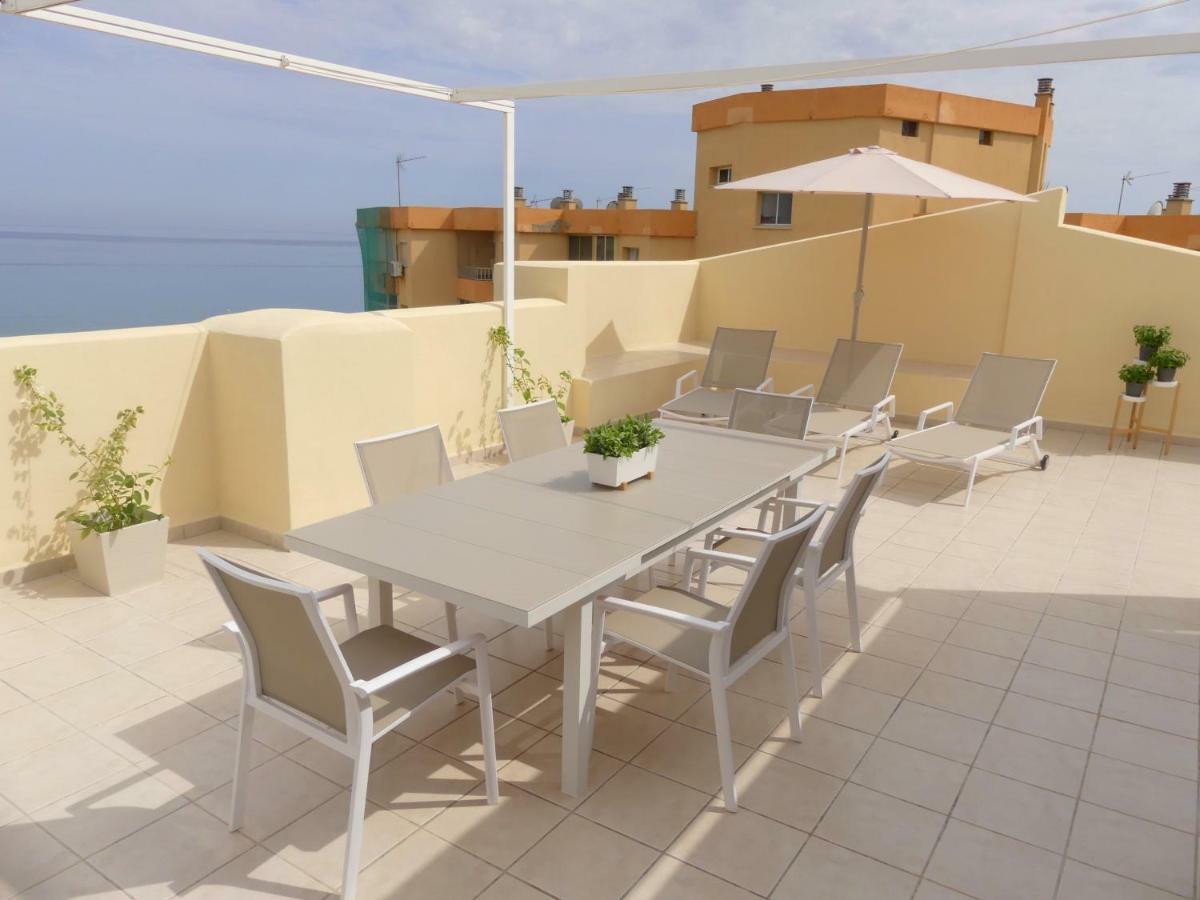 Duplex La Carihuela 1ª Linea De Playa Apartamento Costa Del Sol 托雷莫利诺斯 外观 照片