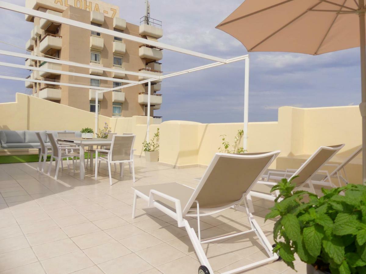 Duplex La Carihuela 1ª Linea De Playa Apartamento Costa Del Sol 托雷莫利诺斯 外观 照片